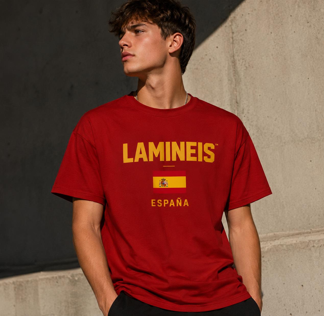 Camiseta España Roja Hombre